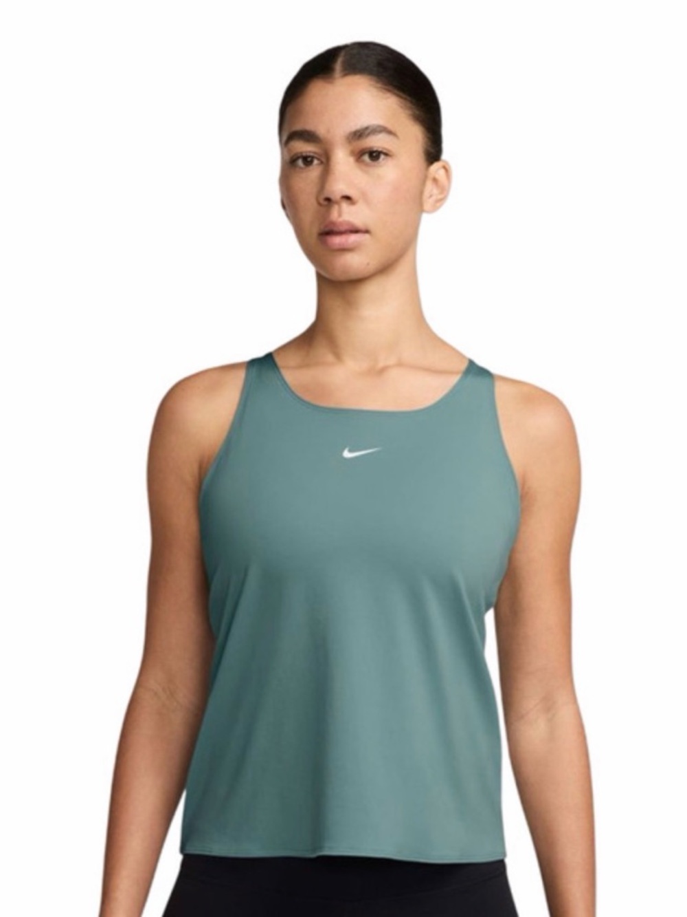 Nike Pro Dri-FIT Tank Top Sage Green Racerback Open Back Women’s Size Small